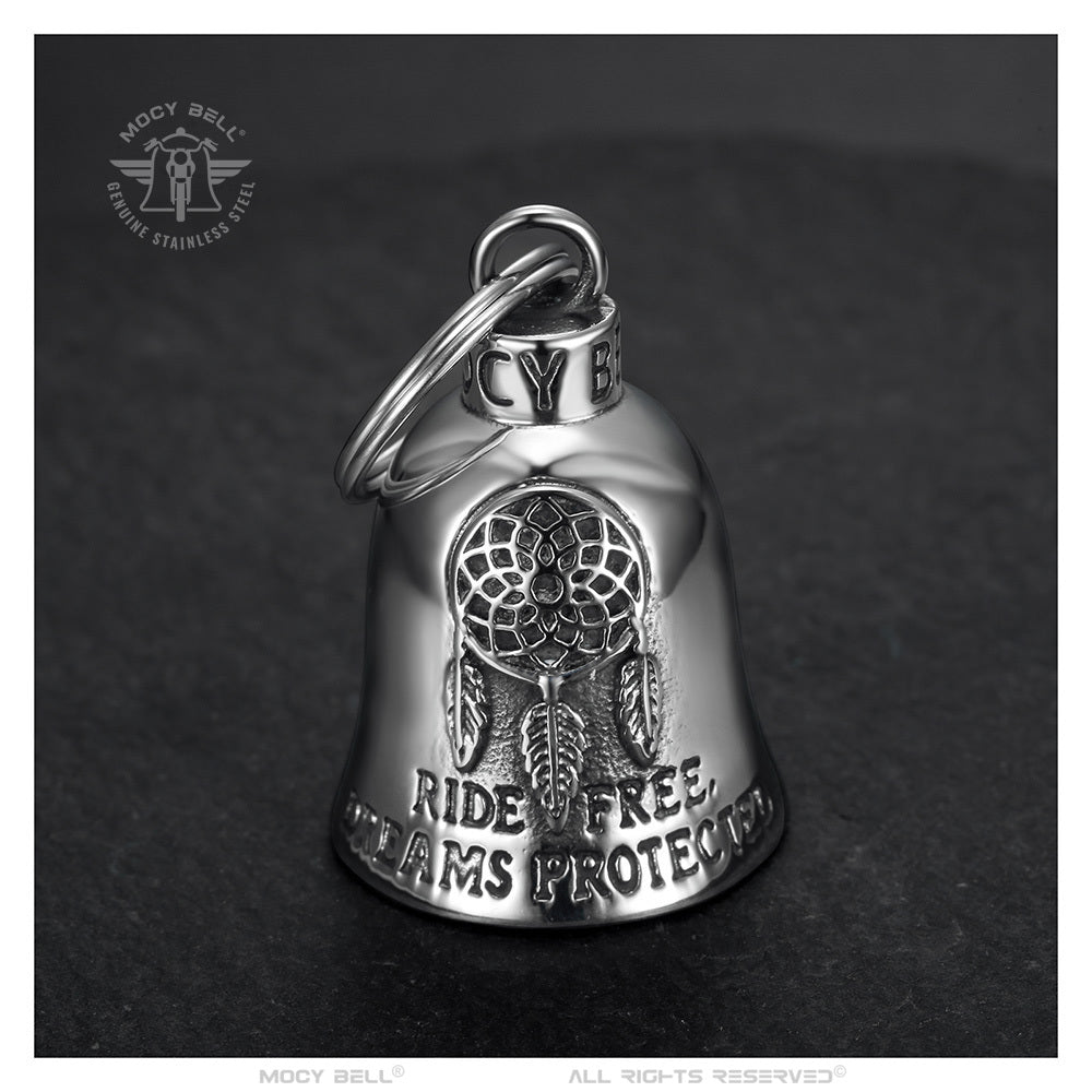 Campanella Moto Mocy Bell Acchiappasogni – Portafortuna in Acciaio Inossidabile