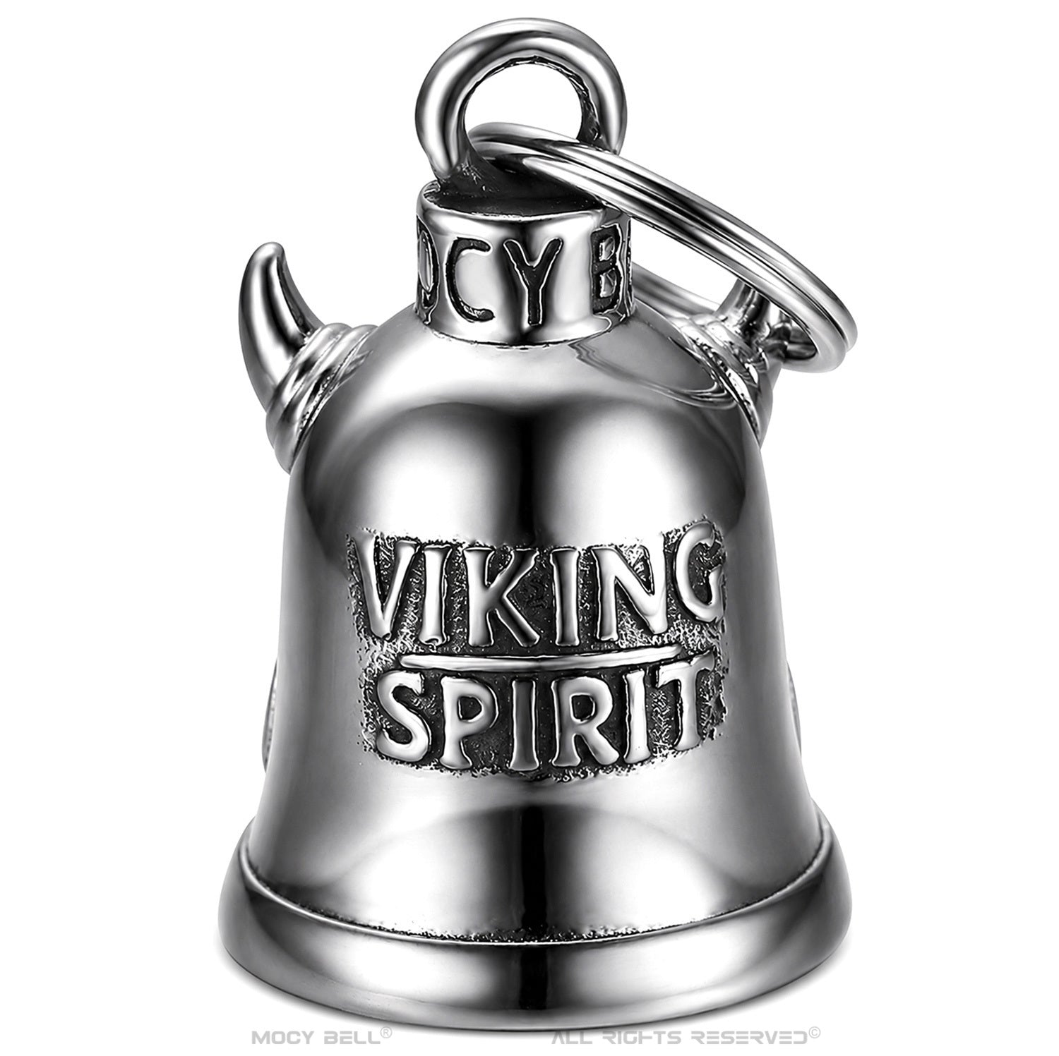 Clochette Moto Viking Spirit MocyBell - Guardian Bell Viking en Acier Inoxydable 316L