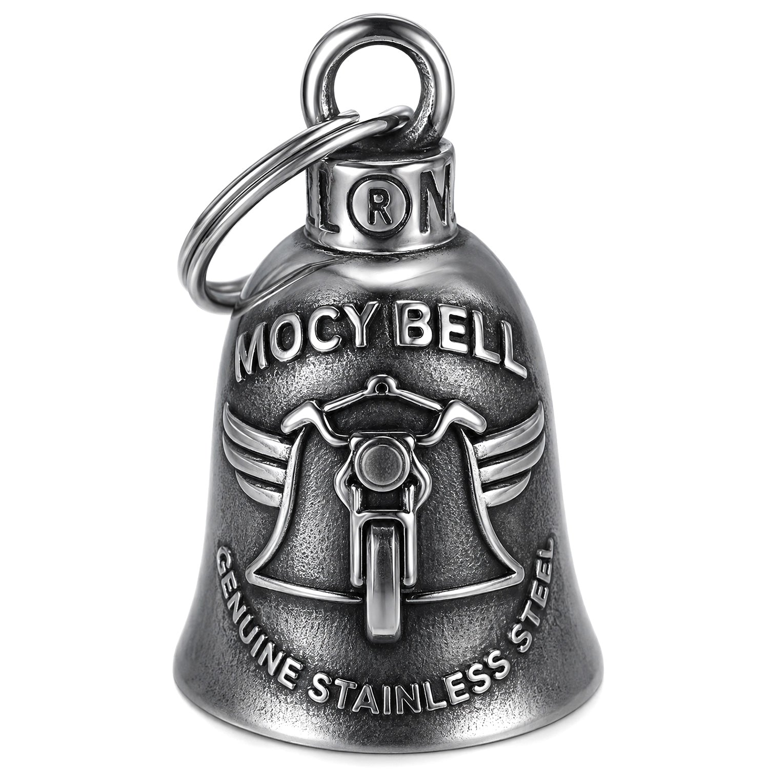 Clochette Moto MocyBell The True Original en acier inoxydable