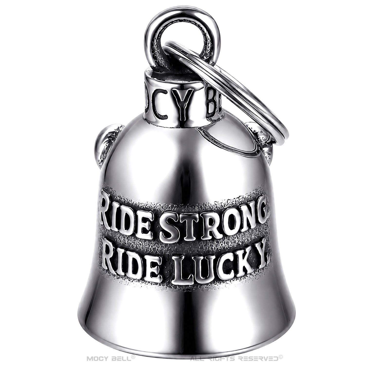 Gremlin Bell Ride Strong Ride Lucky avec tête d ours gravée