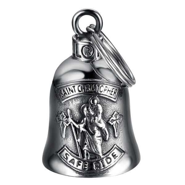 SAFE RIDE silver motorcycle bell – Mocy Bell