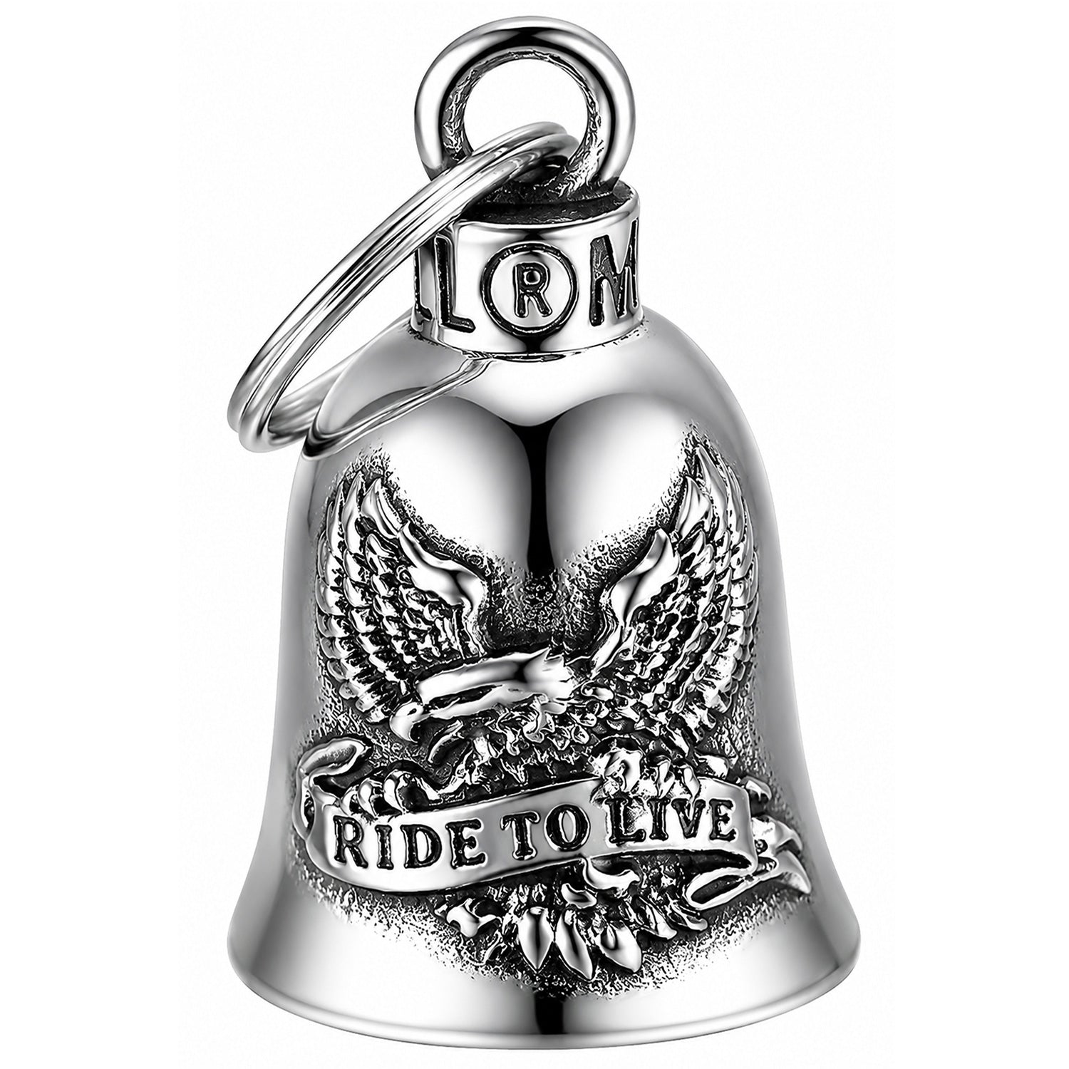 Guardian bell motorcycle bell US eagle Ride to live - Silver