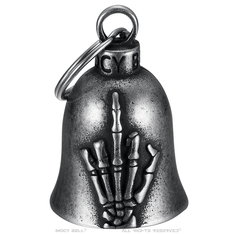 Guardian Bell Clochette porte-Bonheur Mocy Bell Fuck You Acier inoxydable retro