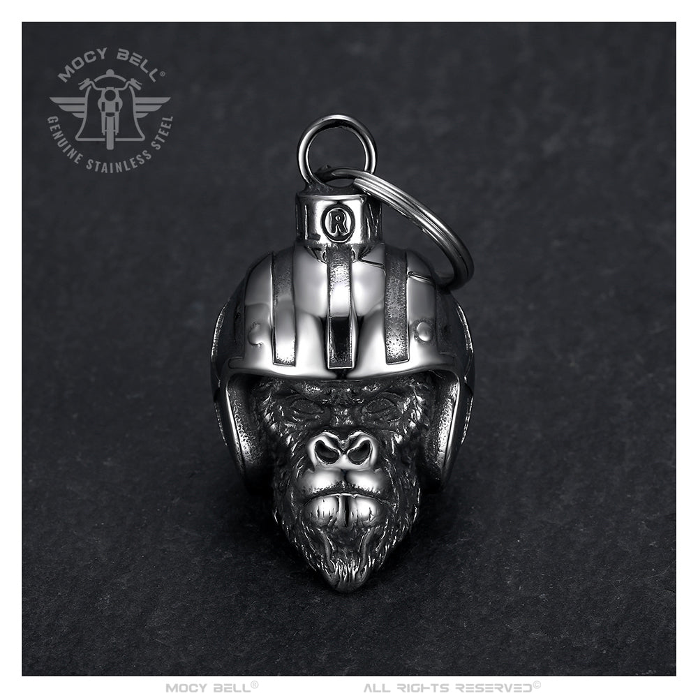 Clochette Moto Monkey Biker Guardian Bell en Acier Inoxydable - Mocy Bell