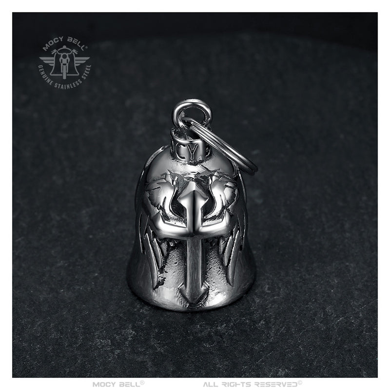 Mocy Bell Guardian Motorcycle Bell – Stainless Steel Angel Wings Design