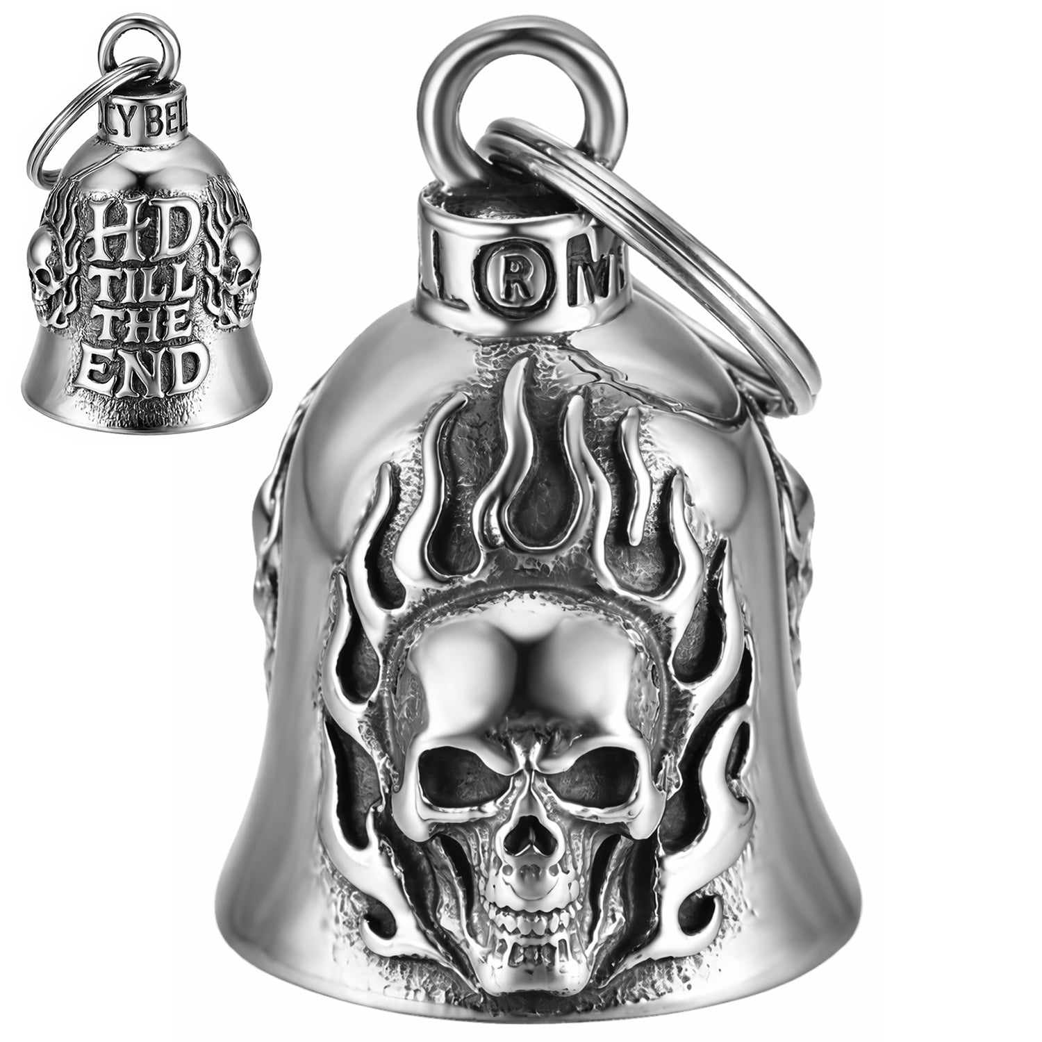 Original and unique stainless steel lucky motorcycle bell