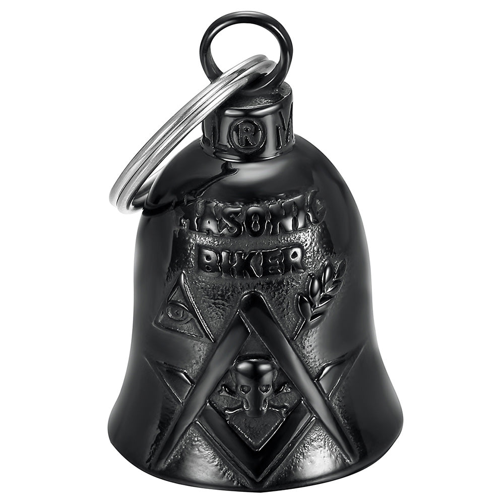 Black Titanium Motorcycle Bells | Mocy Bell