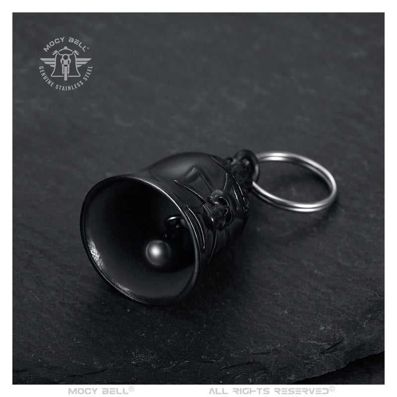 <tc>CHOPPER black Motorcycle bell</tc>