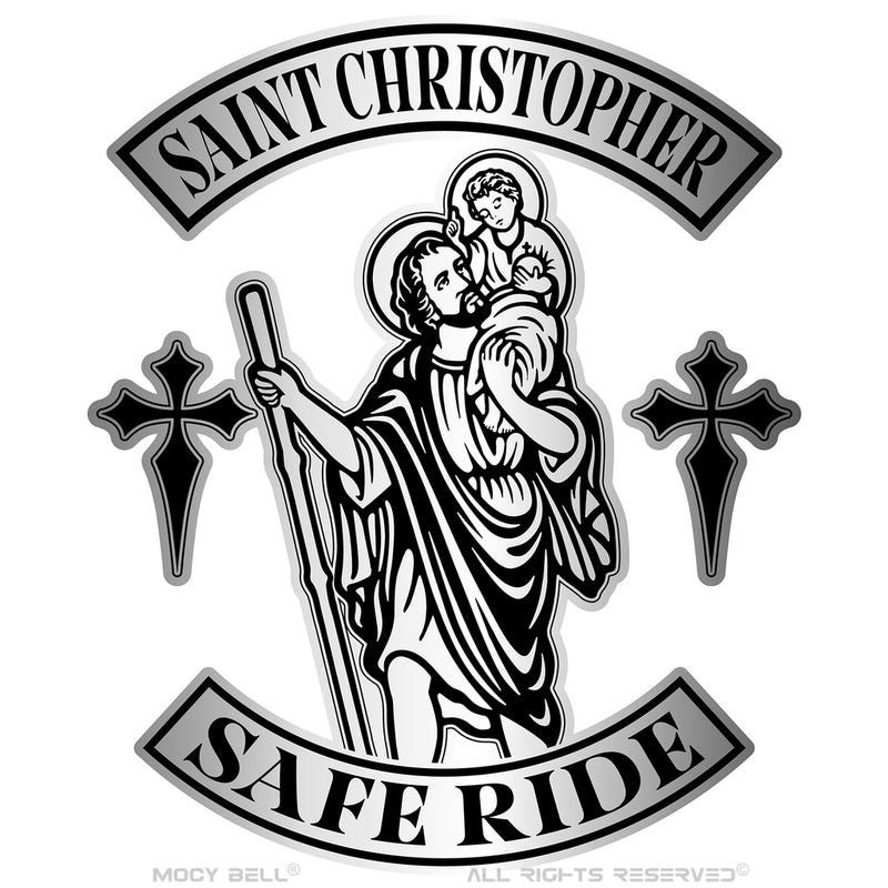 Clochette moto saint christophe – Mocy Bell